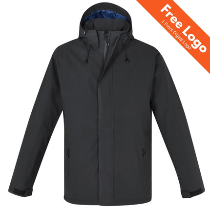 Biz Collcetion Men's Eclipse Waterproof Jacket