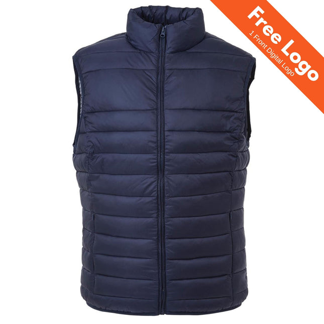 Unisex Puffer Vest - Quilted & Lightweight