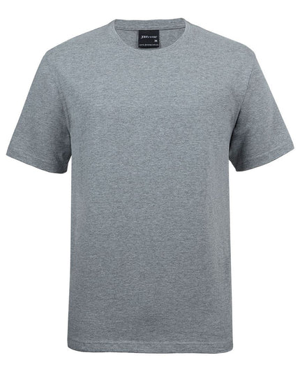 Unbranded JB's 1HT Classic Tee in 13% Marle, front view on a white background.
