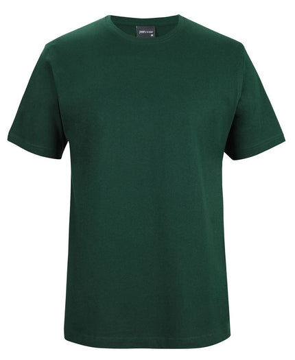 Unbranded JB's 1HT Classic Tee in Bottle, front view on a white background.