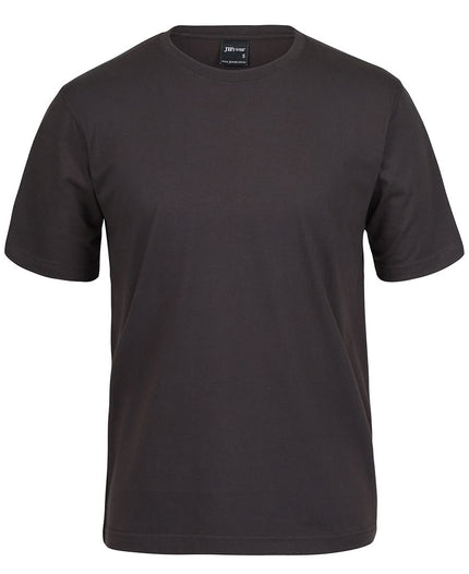 Unbranded JB's 1HT Classic Tee in Gunmetal, front view on a white background.