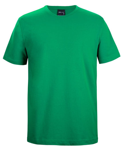 Unbranded JB's 1HT Classic Tee in Kelly Green, front view on a white background.