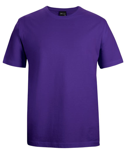 Unbranded JB's 1HT Classic Tee in Purple, front view on a white background.