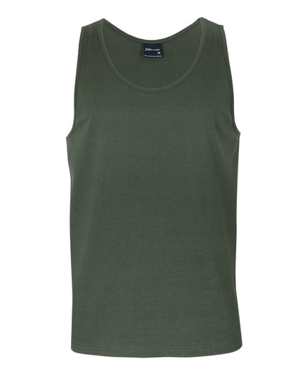 JB's 1S singlet in Army, plain front view