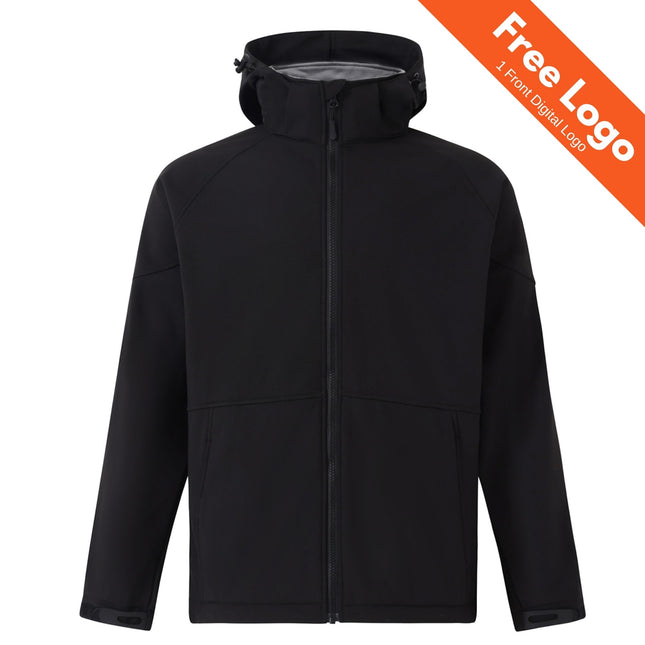 Kids' Aspen Softshell Hooded Jacket | Water & Wind Resistant