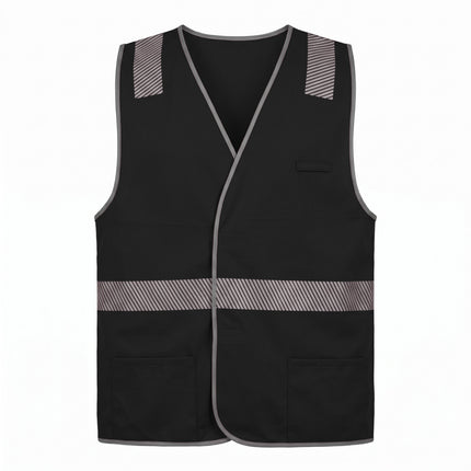 Custom Coloured Safety Vest - FREE Printed Logo - No Minimum Order