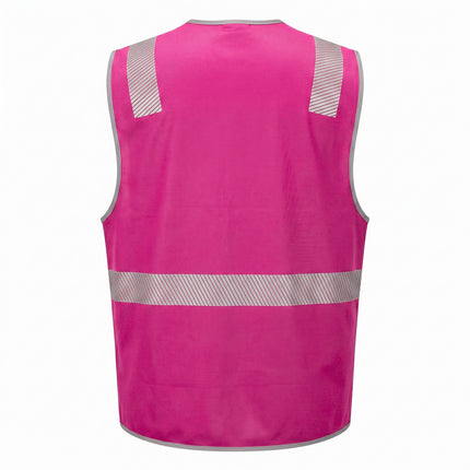 Custom Coloured Safety Vest - FREE Printed Logo - No Minimum Order