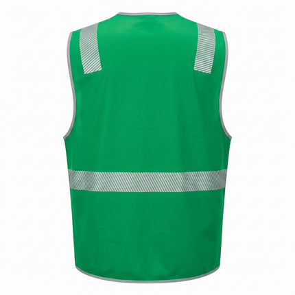 Custom Coloured Safety Vest - FREE Printed Logo - No Minimum Order