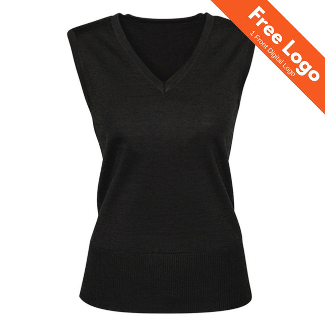 Women's Milano Vest - V-Neck & Longer Length