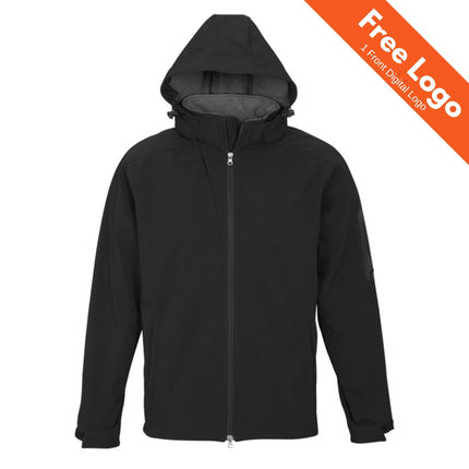 Biz Collection Men's Summit Windproof Softshell Jacket