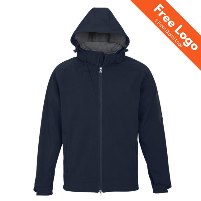 Biz Collection Men's Summit Windproof Softshell Jacket