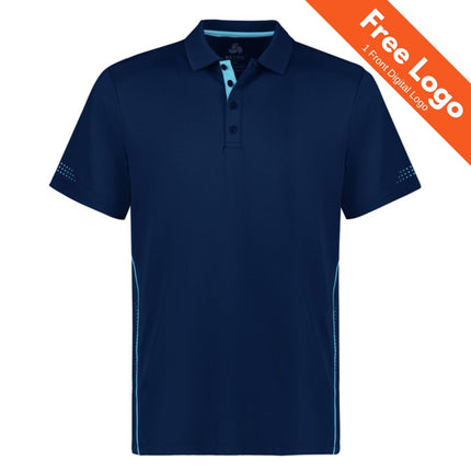 Biz Collection Men's Balance Short Sleeve Polo