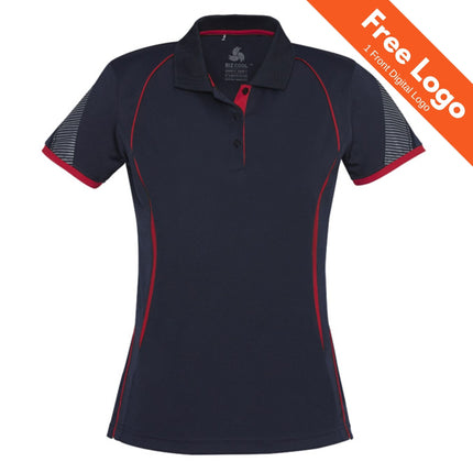 Women's Razor Polo - UPF 50+, & Mesh Panels