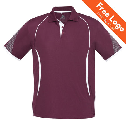 Men's Razor Polo - BIZ COOL™, UPF 50+ & Mesh Panels