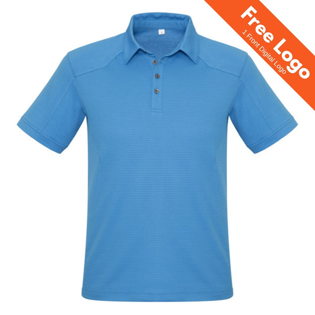 Men's Profile Polo - Cotton-Rich, Moisture-Wicking, UPF 30+