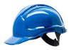 Blue Suregard TG57 hard hat with adjustable suspension harness