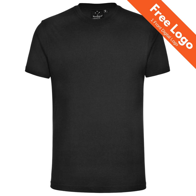 Unisex Crew Neck T-Shirt - 100% Cotton, 155gsm, Budget-Friendly