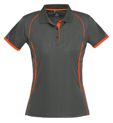 Biz Collection Womens Razor Short Sleeve Polo