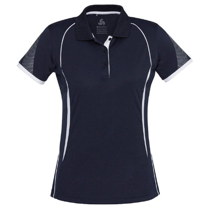 Biz Collection Womens Razor Short Sleeve Polo