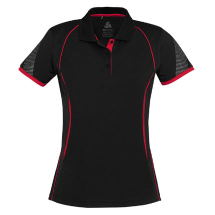 Biz Collection Womens Razor Short Sleeve Polo