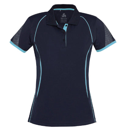 Biz Collection Womens Razor Short Sleeve Polo