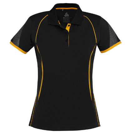 Biz Collection Womens Razor Short Sleeve Polo
