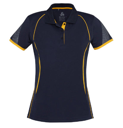 Biz Collection Womens Razor Short Sleeve Polo