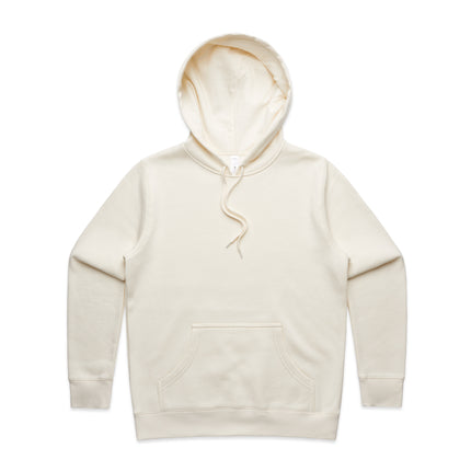 AS Colour Women's Stencil Hoodie 4102 in Ecru, unbranded front view from the official supplier.