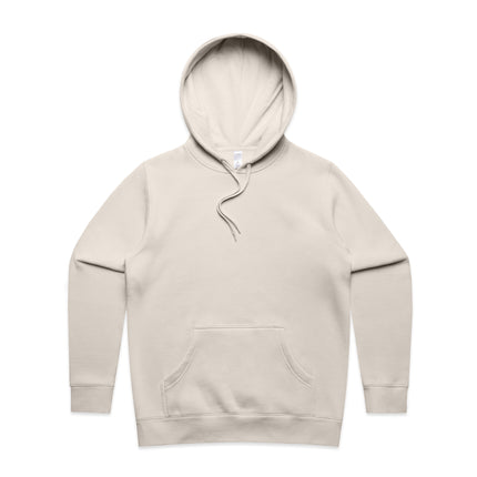 AS Colour Women's Stencil Hoodie 4102 in Bone, unbranded front view from the official supplier.