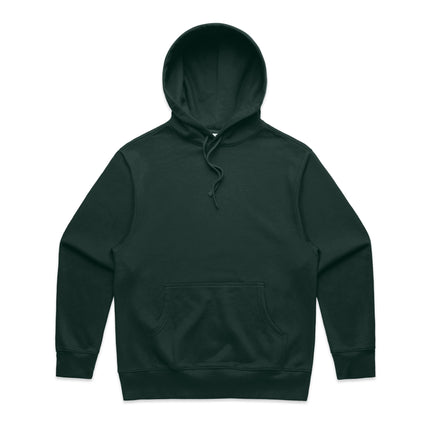 AS Colour Heavy Hoodie 5146 in Pine Green, unbranded front view from the official supplier.