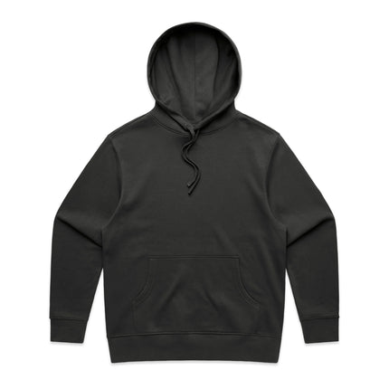 AS Colour Heavy Hoodie 5146 in Coal, unbranded front view from the official supplier.