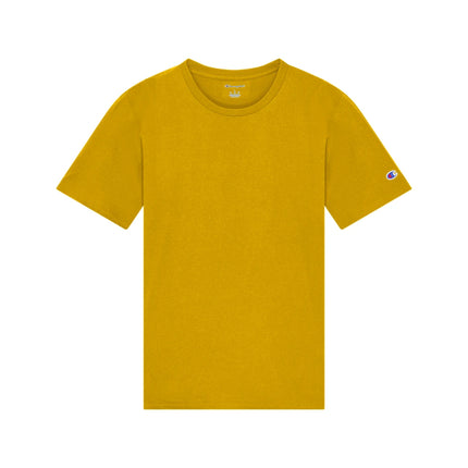 Champion CH1000 Adult Jersey T-Shirt in C Gold, front view.