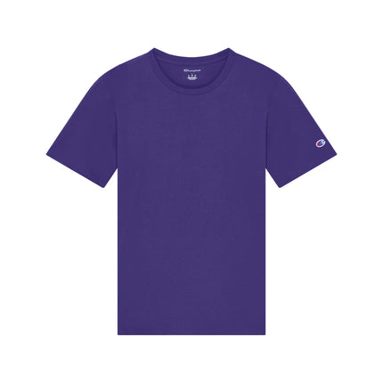 Champion CH1000 Adult Jersey T-Shirt in Champion Purple, front view.