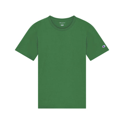 Champion CH1000 Adult Jersey T-Shirt in Kelly Green, front view.