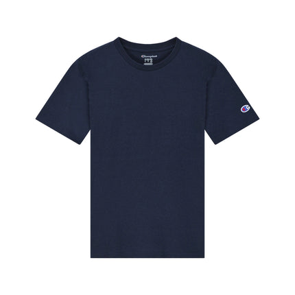 Champion CH1081 Youth Jersey T-Shirt in Navy, front view.