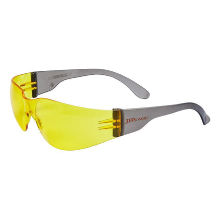 JB's 8H001 safety glasses – Amber / Smoke lens/frame, 12-pack