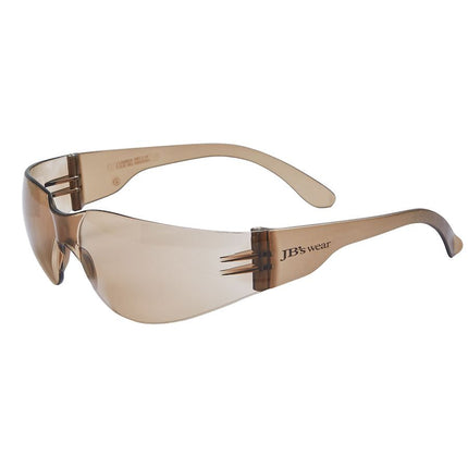 JB's 8H001 safety glasses – Lt Brown / Lt Brown lens/frame, 12-pack