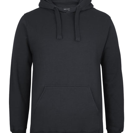 JB's Wear Fleecy Hoodie 3FH in Black, unbranded front view from the official supplier.