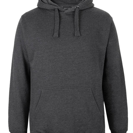 JB's Wear Fleecy Hoodie 3FH in Graphite Marle, unbranded front view from the official supplier.