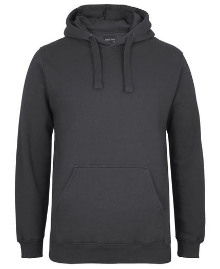 JB's Wear Fleecy Hoodie 3FH in Gunmetal, unbranded front view from the official supplier.