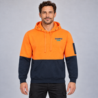 Orange/Navy / XXS